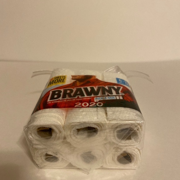 2020 Mini Homemade Ornament Paper Towels Brawny - Picture 2 of 4